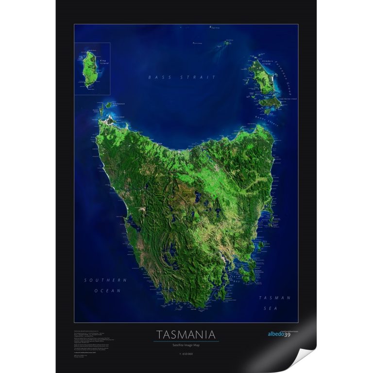 Tasmanian Railways Map