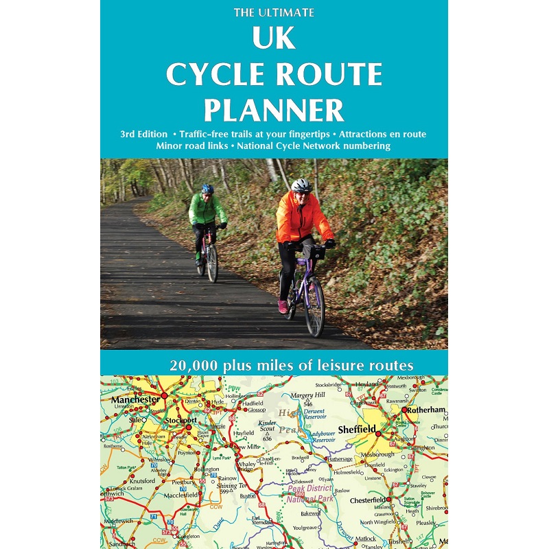 UK Cycle Routeplanner Map The Tasmanian Map Centre